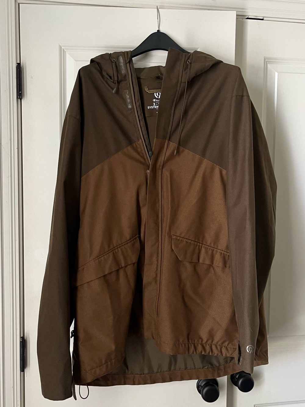 Brown hoodie